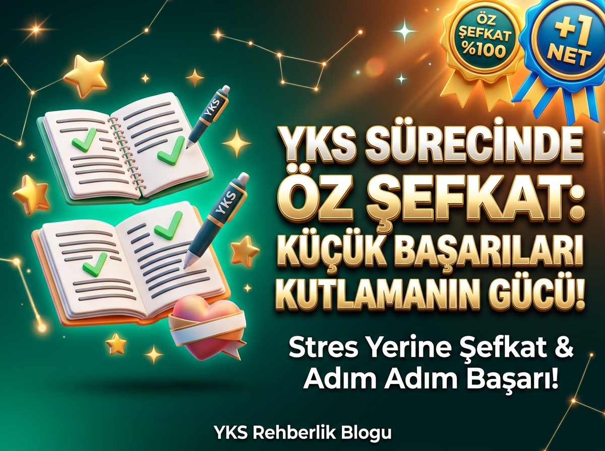 YKS Sürecinde Öz Şefkat: Küçük Başarıları Kutlamanın Gücü