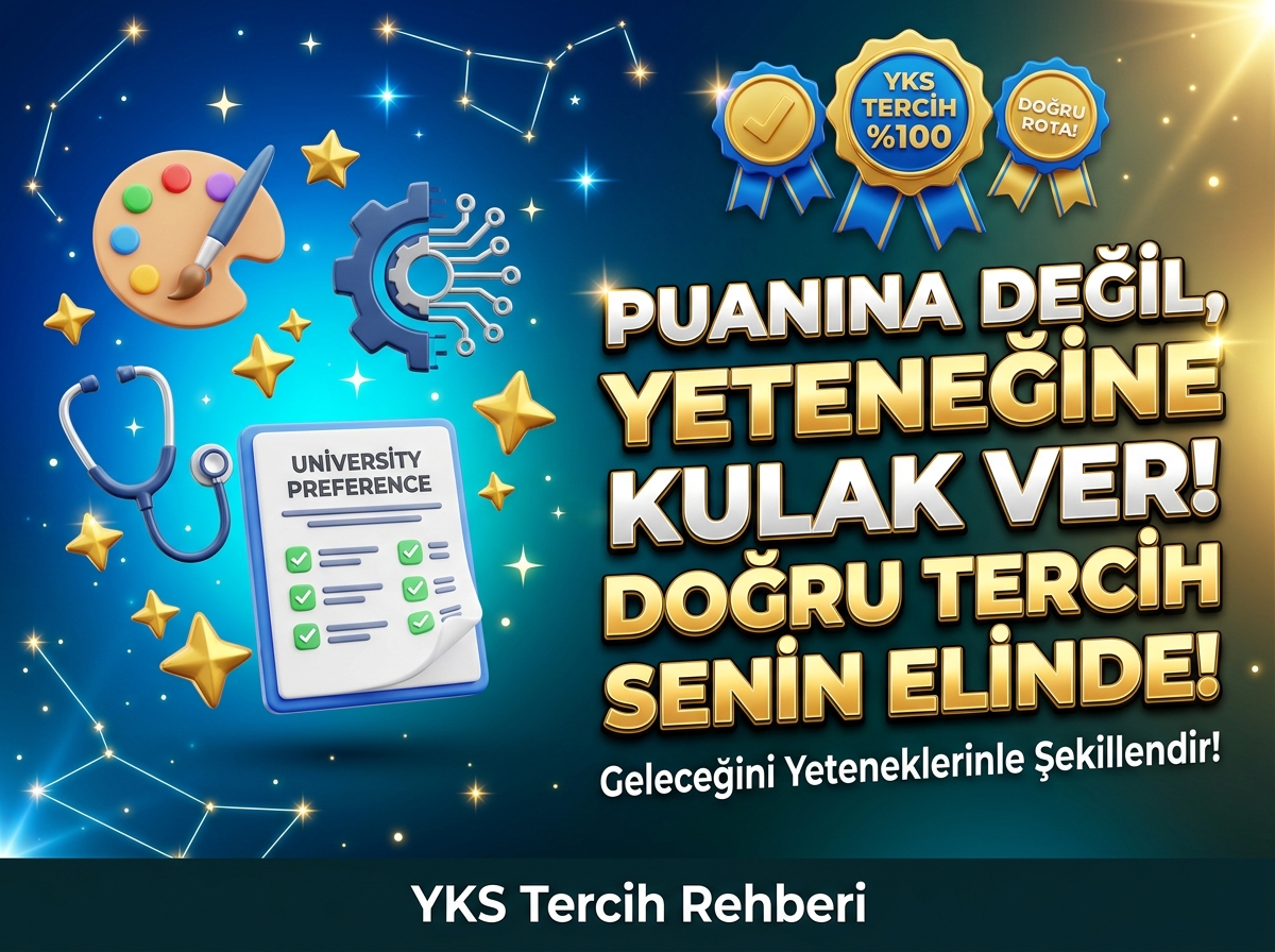 Puanına Değil, Yeteneğine Kulak Ver: Doğru Tercih Senin Elinde!